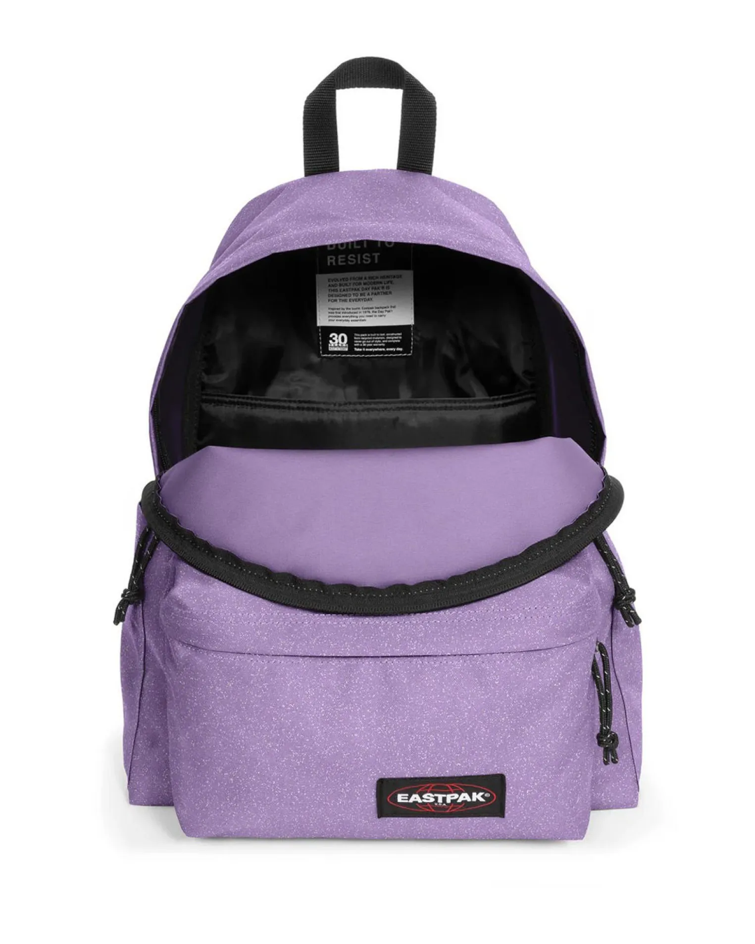 EASTPACK - ZAINO DAY PAK'R VIOLA GLITTERATO, EK0A5BG4_B0V1
