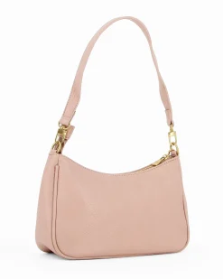 ENRICO COVERI - Borsa nude a spalla con pouch rimovibile