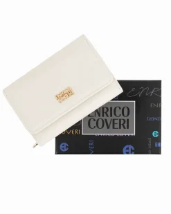 ENRICO COVERI - Portafoglio ghiaccio da donna con patta