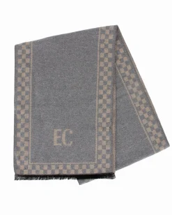 ENRICO COVERI - Sciarpa blu con scatola regalo
