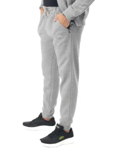 GIANMARCO VENTURI - Pantalone felpa grigio da uomo