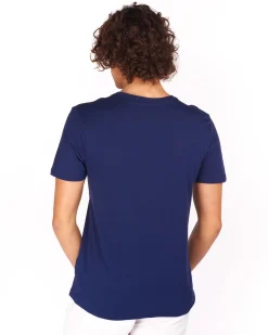 GIANMARCO VENTURI - Tshirt manica corta blu da uomo