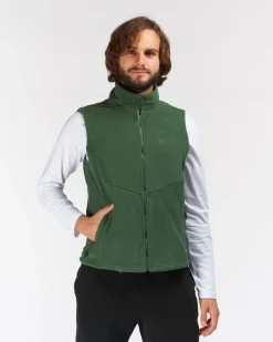 GILET PILE FOREST