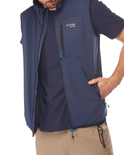 GILET SOFTSHELL BACCO NAVY BLUE