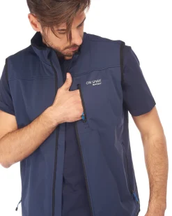 GILET SOFTSHELL BACCO NAVY BLUE