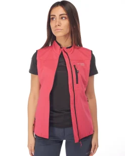 GILET SOFTSHELL LORENA FUXIA
