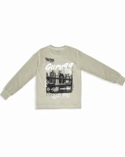 GURU - TSHIRT MANICA LUNGA TAUPE DA RAGAZZO