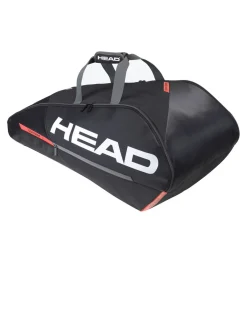 HEAD - BORSONE TOUR TEAM 9R NERO CON DETTAGLI ARANCIONE E GRIGI, 283432