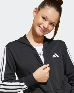 JACKET C/CAPP.3S FT FZ CROP BLACK
