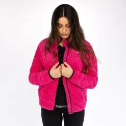 JACKET ORSETTO EDNA FUXIA