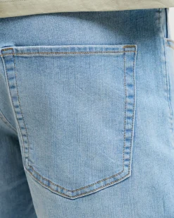 JACK&JONES- Bermuda jeans Rick light denim
