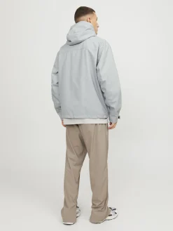 JACK & JONES - GIACCA SOFTSHELL GRIGIA UOMO
