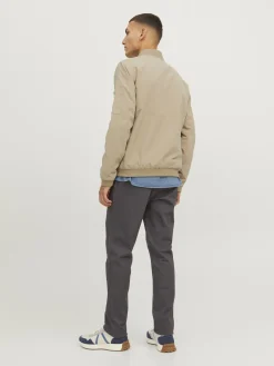 JACK & JONES - GIUBBINO BOMBER BEIGE DA UOMO