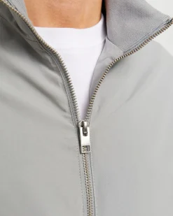 JACK & JONES - GIUBBINO BOMBER GRIGIO DA UOMO RUSH HARRINGTON