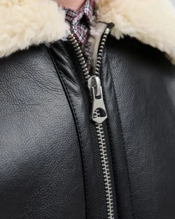 JACK&JONES - GIUBBINO LIVERPOOL AVIATORE NERO DA UOMO