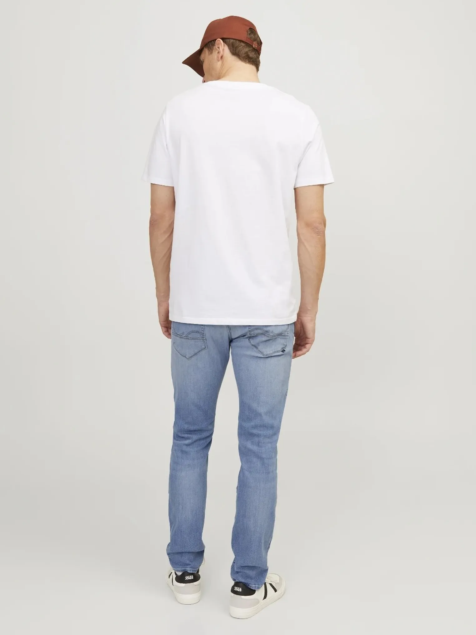 JACK & JONES - JEANS CHIARO SLIM FIT - JJIGLENN JJFOX SB 706