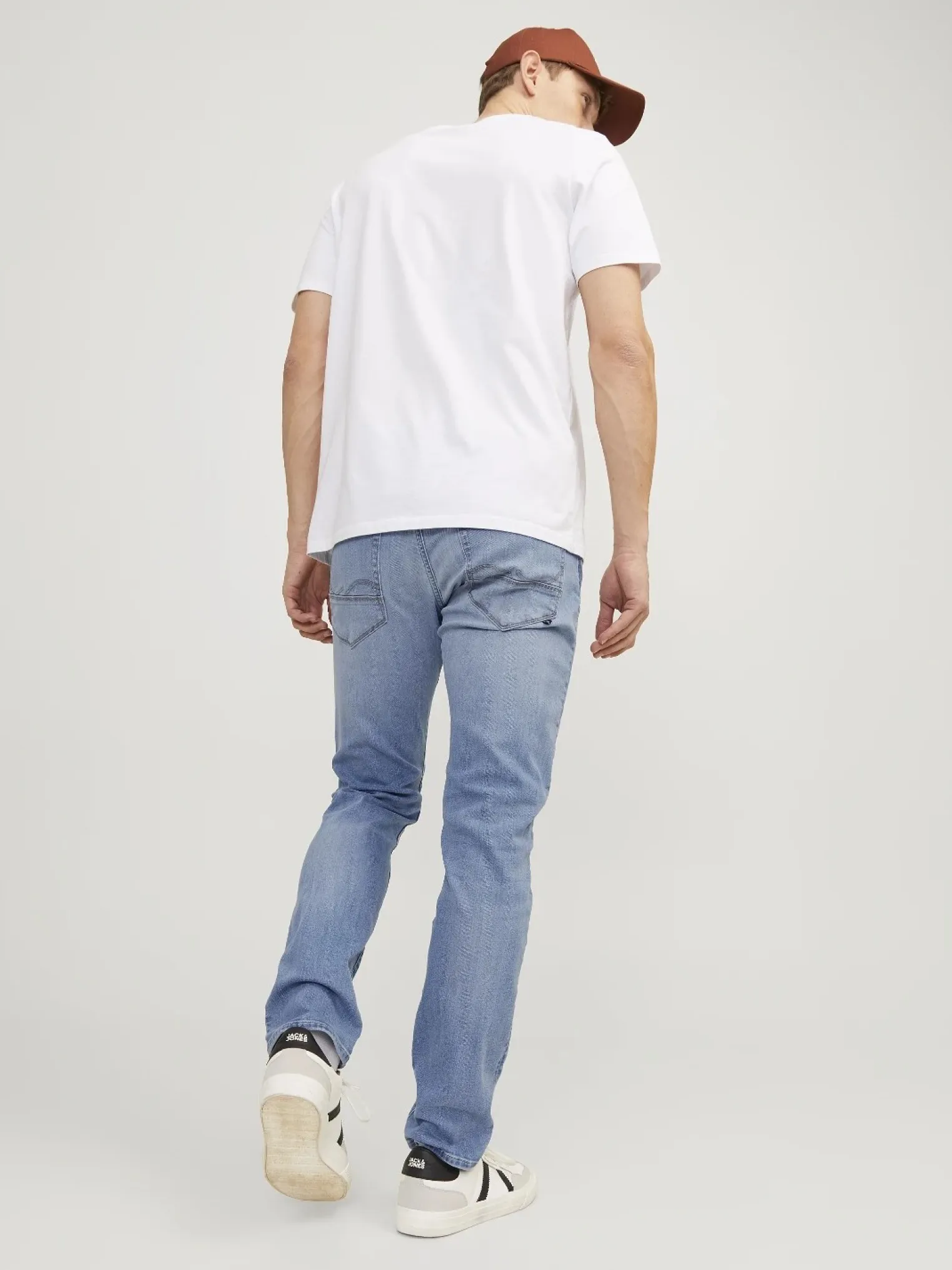 JACK & JONES - JEANS CHIARO SLIM FIT - JJIGLENN JJFOX SB 706