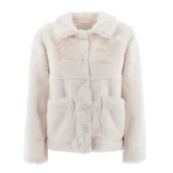 JACQUELINE - GIACCA ENYA FAUX FUR SHORT JACKET