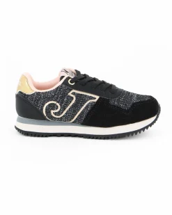 JOMA - Sarpa da bambina nera con dettagli oro rosa - JORIGW2531C