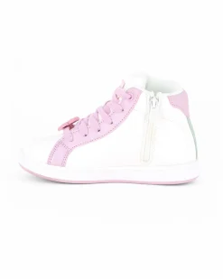 JOMA - Scarpa da bambino bianca con dettagli rosa - FLOWER