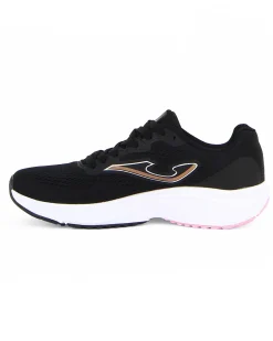 JOMA - Scarpa da running nera con dettaglio rosa sulla suola - ARGON LADY