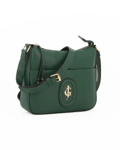JUST GOLF - Tracolla verde con tasca frontale con logo