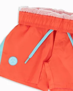 KAPPA - Completo beach mezza manica ragazzi 8-16 anni bianco