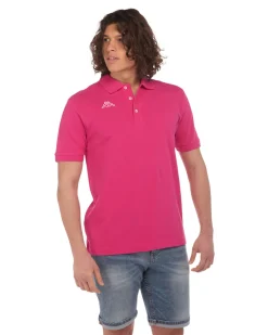 KAPPA - POLO MEZZA MANICA LOGO MALTAXITA MSS  FUXIA  DA UOMO, 361533W