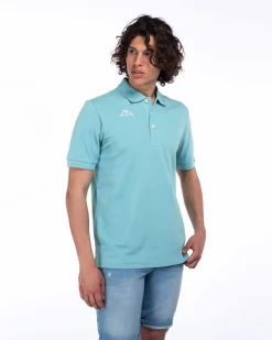 KAPPA - POLO MEZZA MANICA LOGO MALTAXITA MSS  AZZURRA DA UOMO, 361533W