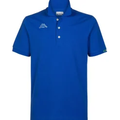 KAPPA - POLO MEZZA MANICA LOGO MALTAXITA MSS  BLU ROYAL DA UOMO, 361533W