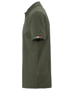 KAPPA - POLO MEZZA MANICA LOGO MALTAXITA MSS VERDE MILITARE DA UOMO, 361533W