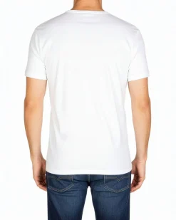 KAPPA - TSHIRT MANICA CORTA SCOLLO A V CALDO COTONE