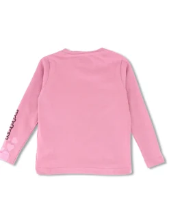 KAPPA - TSHIRT MANICA LUNGA  ROSA DA BAMBINA