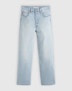 LEVI'S – JEANS RIBCAGE STRAIGHT ANKLE DRITTI LIGHTWEIGHT DA DONNA -  72693_0282