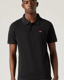 LEVI'S - POLO MEZZA MANICA LM RT KNIT NERA  DA UOMO, 35883_0007