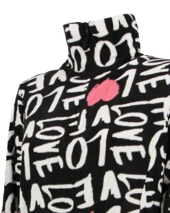 MICROPILE MILA BLACK SCRIPT LOVE WHITE