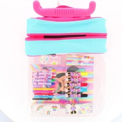 MINNIE - Trolley con colori, album e adesivi