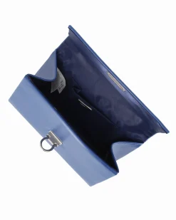 MISS GLOBO - Pochette blu con patta