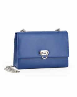 MISS GLOBO - Pochette blu con patta