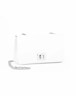 MISS GLOBO - Pochette con patta bainca e chiusura a girello