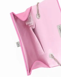 MISS GLOBO - Pochette rosa scuro con patta e chiusura a girello