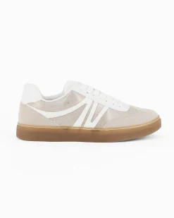 MISS GLOBO - Sneakers oro con lacci