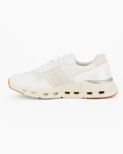 MISS GLOBO - Sneakers panna con lacci