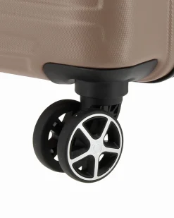 MODO BY RONCATO - TROLLEY ABS CHAMPAGNE 4 RUOTE CON COMBINAZIONE TSA