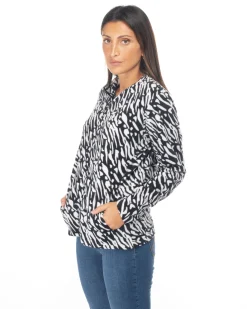 M/PILE C/TASCHE ZEBRA