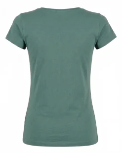 MY JEWELS - Tshirt mezza manica con scollo a girocollo BAMBOO verde