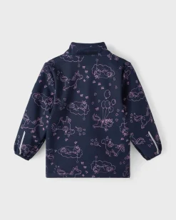 NAME IT -  BIMBA GIUBBINO NAVY CON CAPPUCCIO