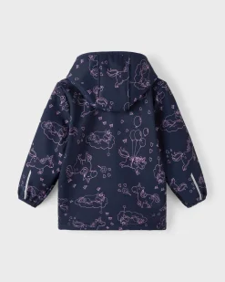 NAME IT -  BIMBA GIUBBINO NAVY CON CAPPUCCIO