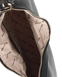 NARDINI - Borsa a spalla leopardata, tracolla removibile