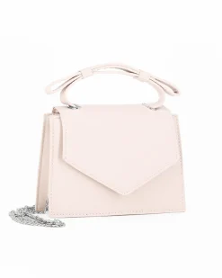 NARDINI - Clutch beige con patta